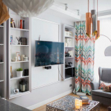 Kompaktnost a promyšlenost: vytváříme design interiéru bytu 38m2. M...